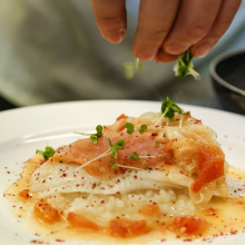 Ivos jüngstes Gericht: Scholle auf Risotto